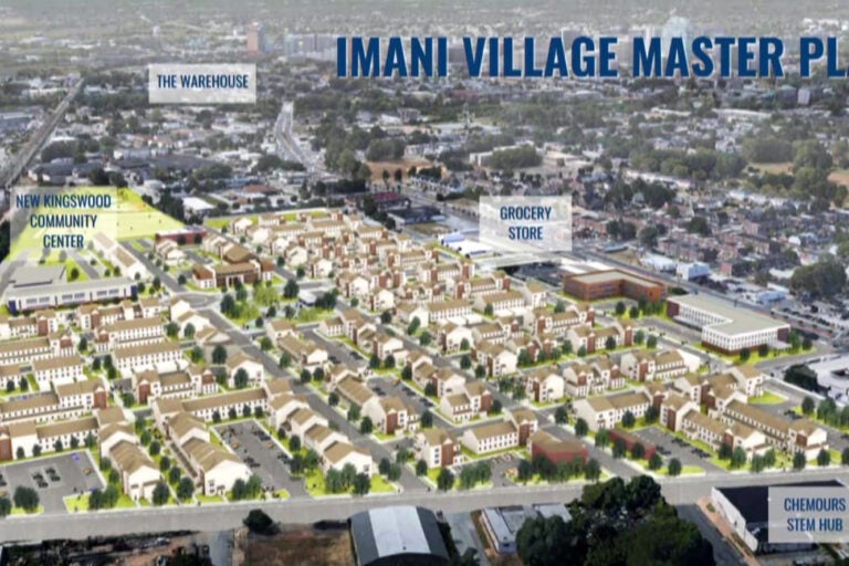 Construction of Imani Village homes are the centerpiece of the master plan.  (