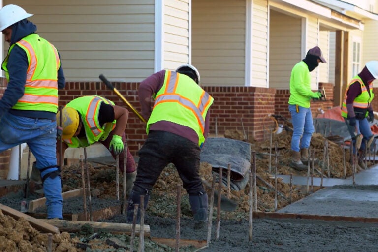 Construction of Imani Village homes are the centerpiece of the master plan.  (