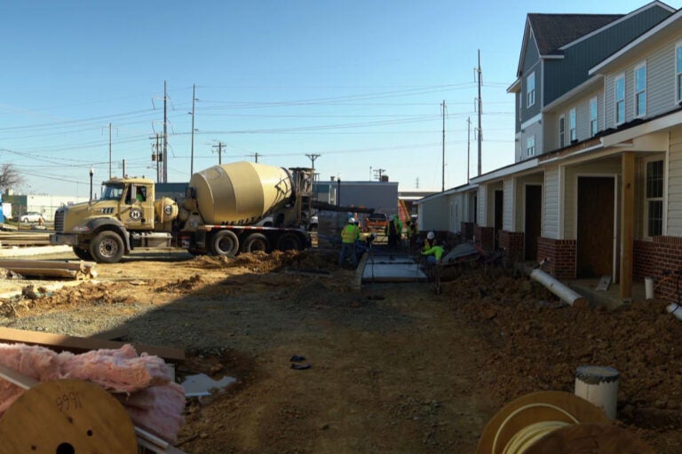 Imani Village homes have been going up at a dizzying pace for the last four years.  Eventually all units in the old Riverside will be razed to make room for the rest of Imani's 700 homes. (