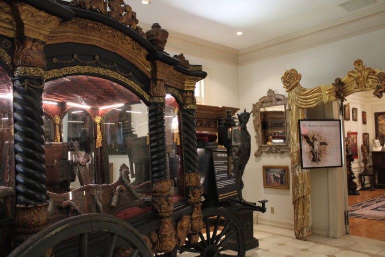 Antiques sit inside a paranormal-themed museum