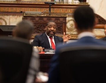 Kenyatta Johnson in a council hearing