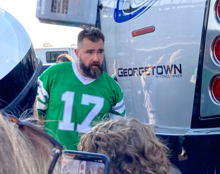 Retired Philadelphia Eagles center Jason Kelce