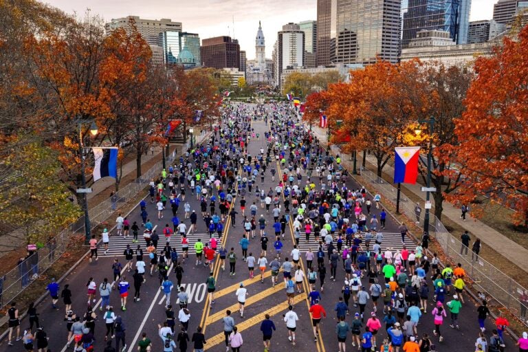 Photo via Philadelphia_Marathon on X.