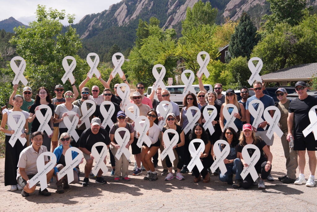 Terri Ann DiJulio Attending White Ribbon Project Event