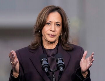 Kamala Harris speaks