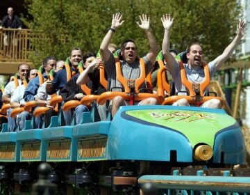 people riding Kingda Ka