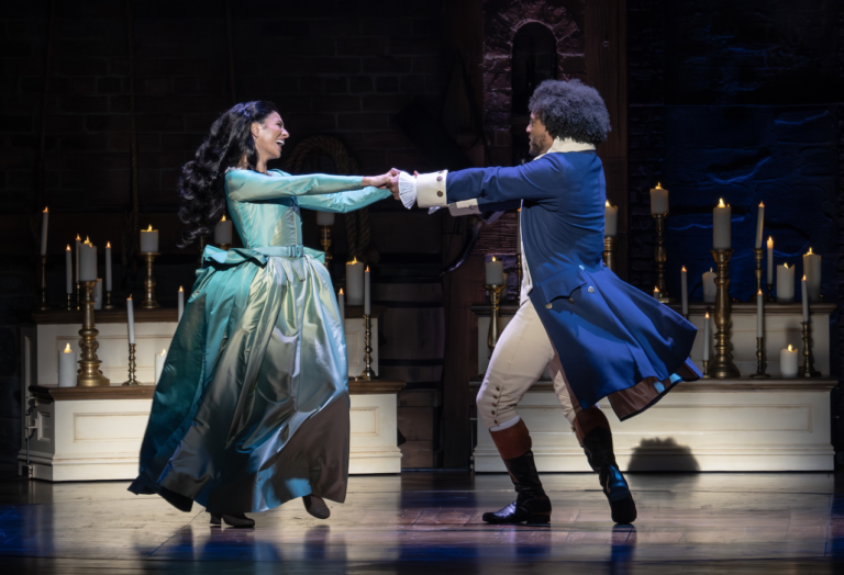 Hamilton runs October 29 - November 23, 2024 at the Academy of Music (c) Joan Marcus 2024