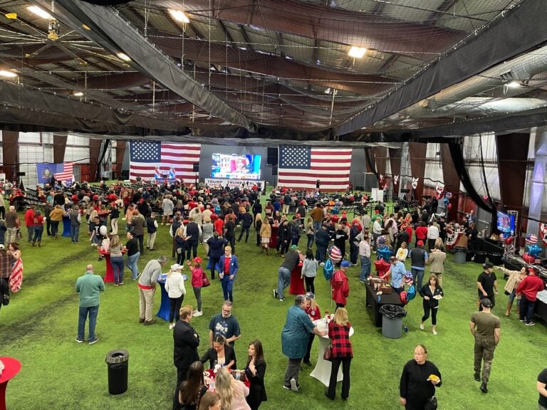 the crowd at Newtown Sport and Training Center