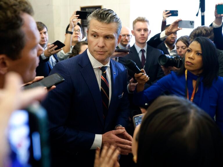 Nominee to be Secretary of Defense Pete Hegseth