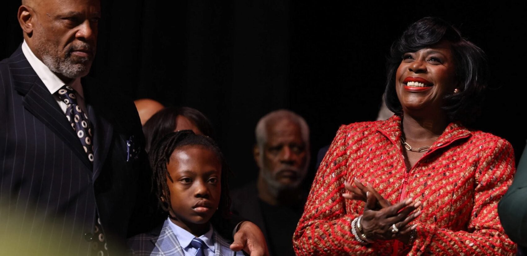 Philadelphia Mayor Cherelle Parker is seen on her inauguration day