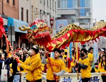 Chinatown during Lunar New Year Parade