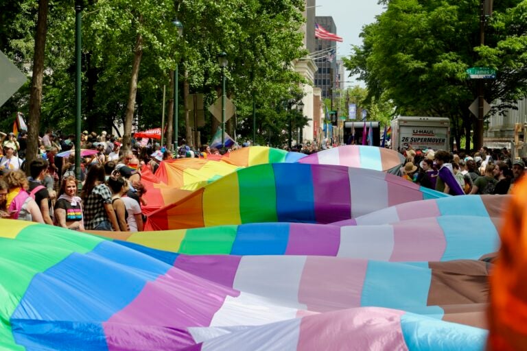 Thousands of people march through Center City to the Gayborhood for Philly Pride 365