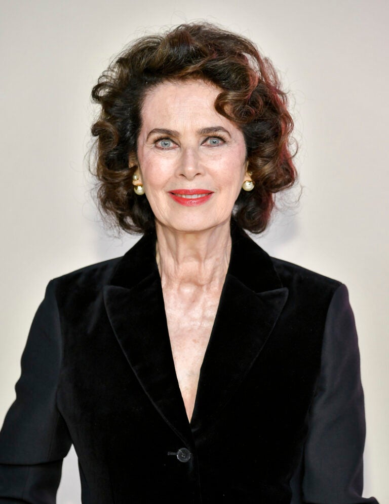 Dayle Haddon attends the Dior Pre-Fall 2024 fashion show at the Brooklyn Museum on Monday, April 15, 2024, in New York. (Photo by Evan Agostini/Invision/AP)