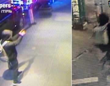  In these stills, captured by from security cameras, Luigi Mangione is shown just before and after his deadly shooting of UnitedHealthcare CEO Brian Thompson. The killing has sparked a national conversation about public outrage over America's health insurance and wider health care system. (New York City Police Department via AP)