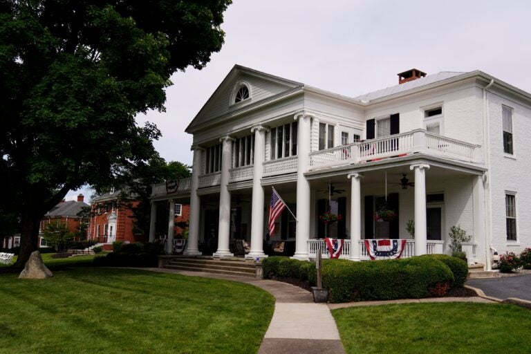 A building that formed part of the Carlisle Indian Industrial School campus