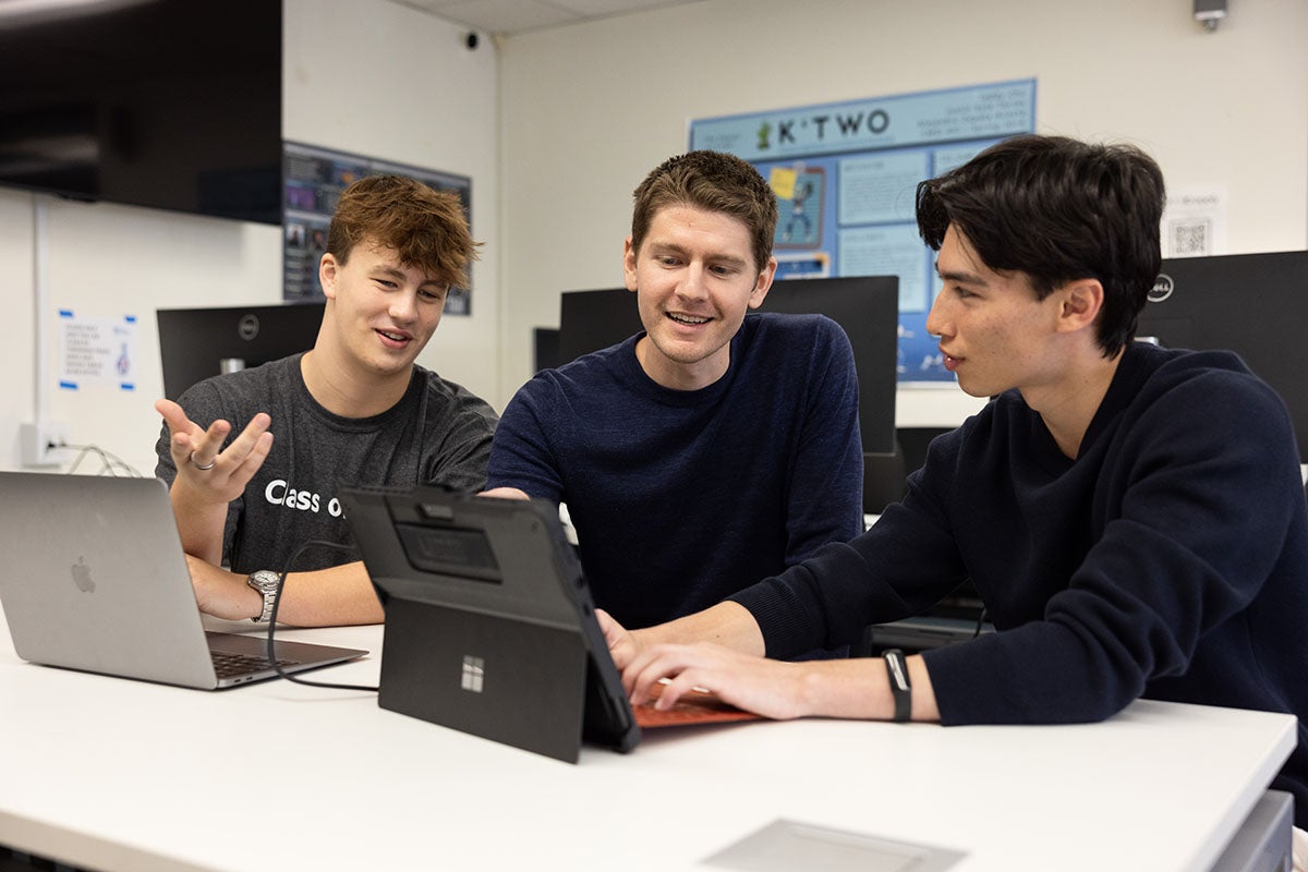 Jared Coleman, assistant professor of computer science, is using AI to help revitalize Owens Valley Paiute. (Courtesy of Devin Feil/Loyola Marymount University)