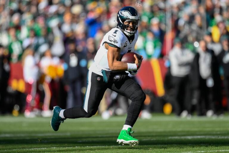 Philadelphia Eagles quarterback Jalen Hurts