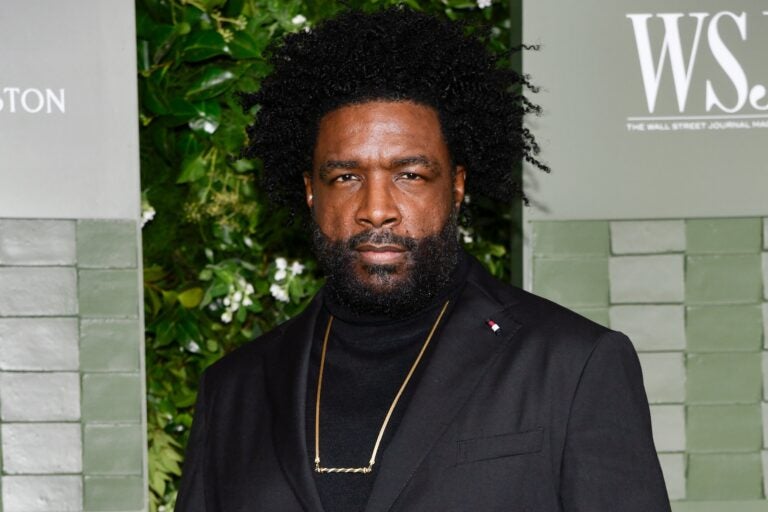 Questlove poses