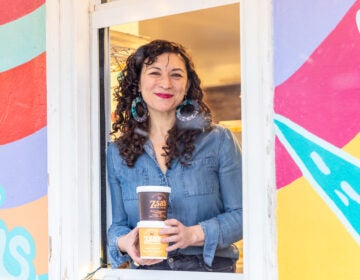 Danielle Jowdy, owner of Zsa’s Ice Cream