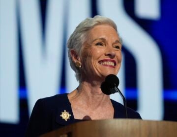 Cecile Richards speaking at the DNC