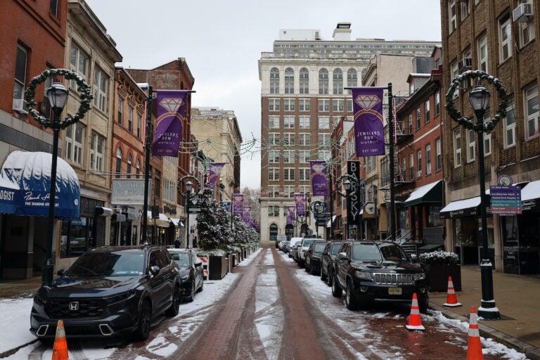 Philly Streets Snowfall