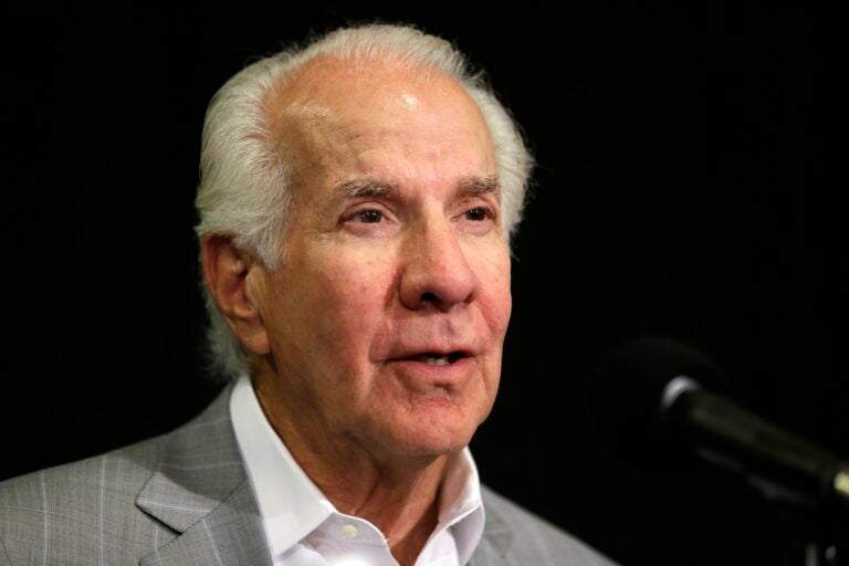 Philadelphia Flyers chairman Ed Snider speaks