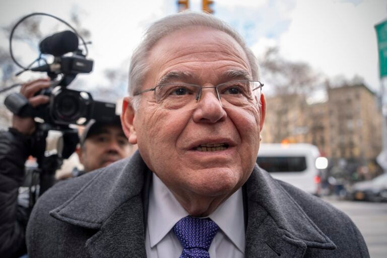 Former Sen. Bob Menendez, D-N.J.