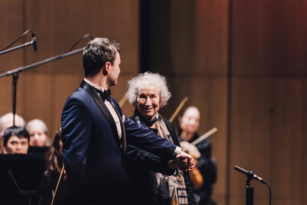 Baritone Joshua Hopkins shares the stage with poet Margaret Atwood