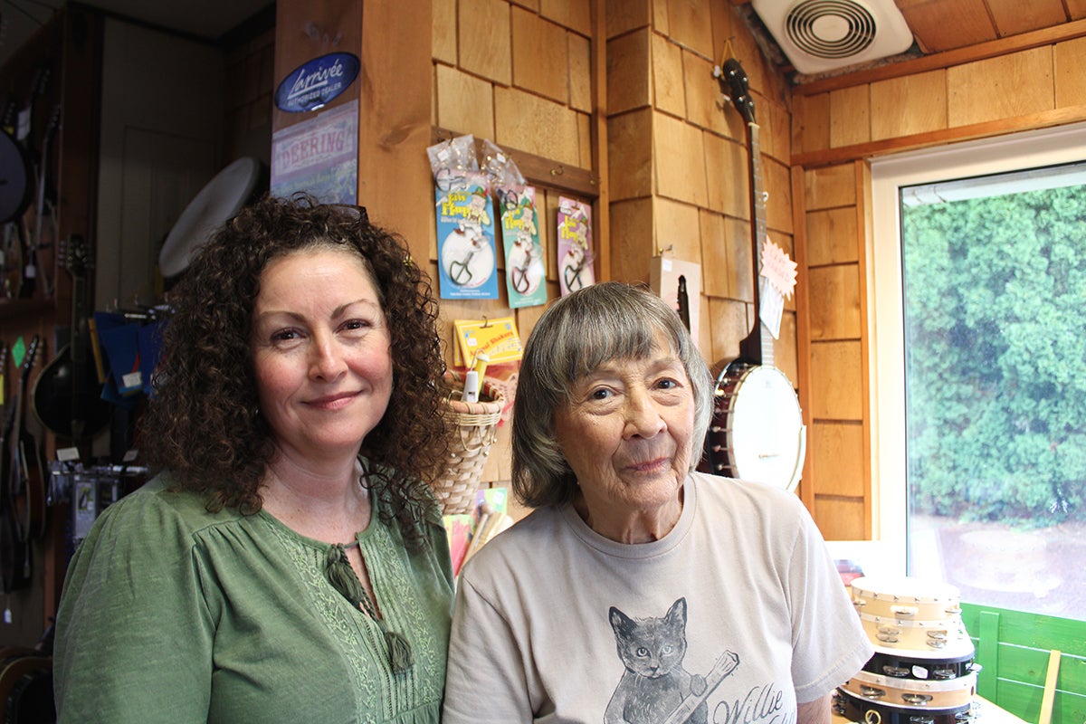 Kim Dieterichs, left, runs the store with her mom, Jackie Dieterichs