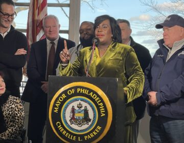 Mayor Cherelle Parker speaks