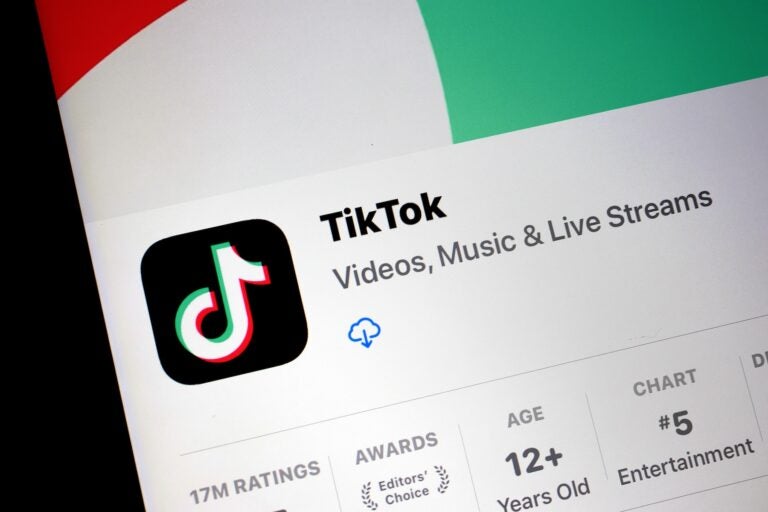 TikTok app