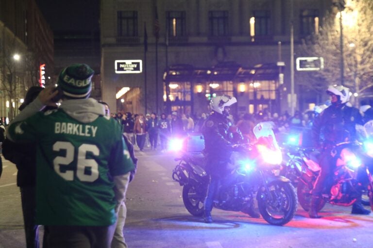 police on bikes on the street