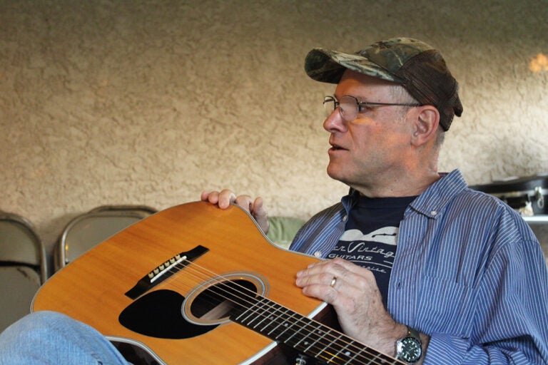 Ray Bizup, a member of the Doylestown Bluegrass Jam