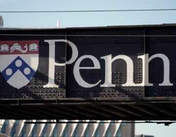 An University of Pennsylvania sign