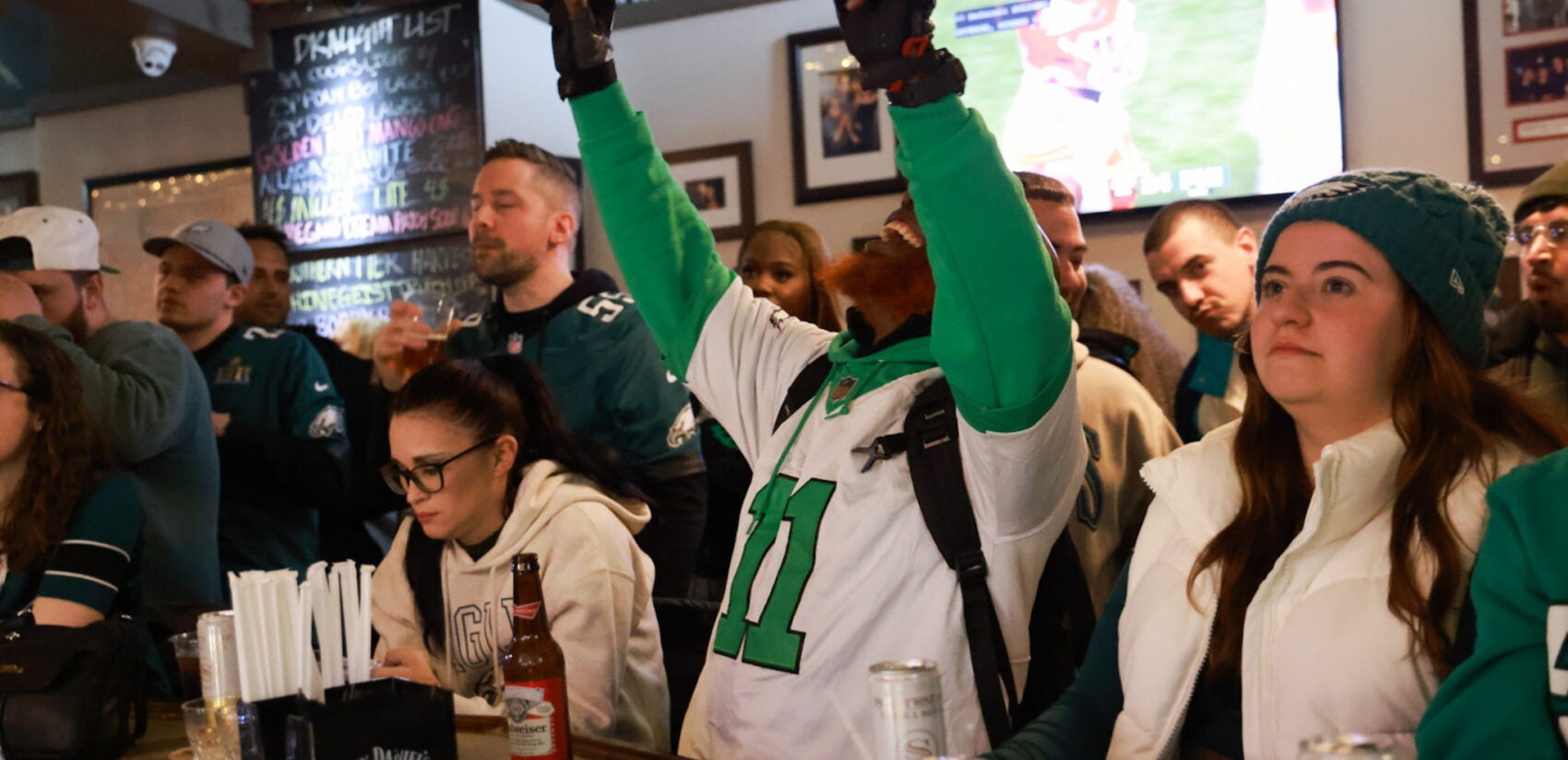 fans cheering