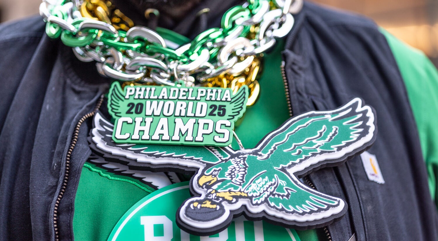 Brendan Malone's Eagles chains