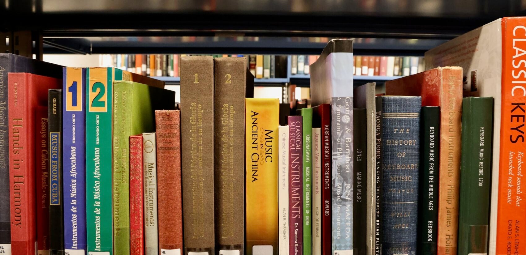 books on a shelf