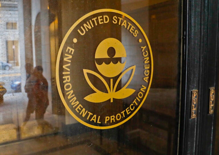 This Sept. 21, 2017 file photo shows The Environmental Protection Agency (EPA) Building in Washington. (AP Photo/Pablo Martinez Monsivais, File)