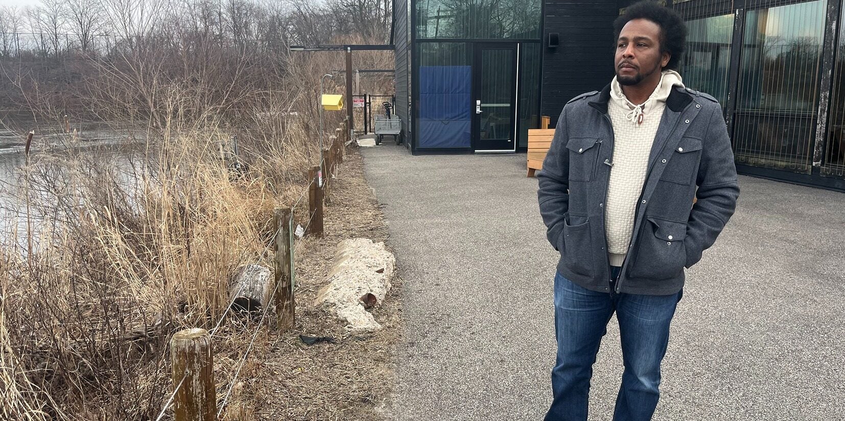 Ihsan Hines at the Discovery Center in Strawberry Mansion