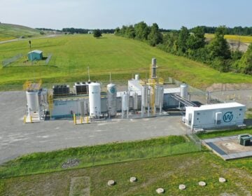 an overhead view of a Waga Energy unit