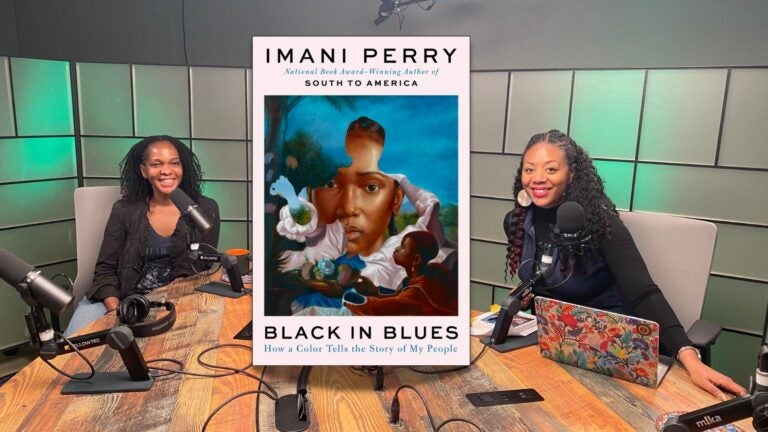 Imani Perry (left) is the author of 