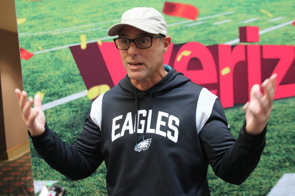 David Akers talking