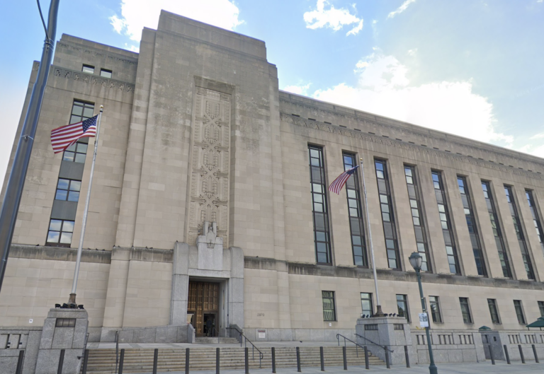 Exterior of IRS building in Philadelphia