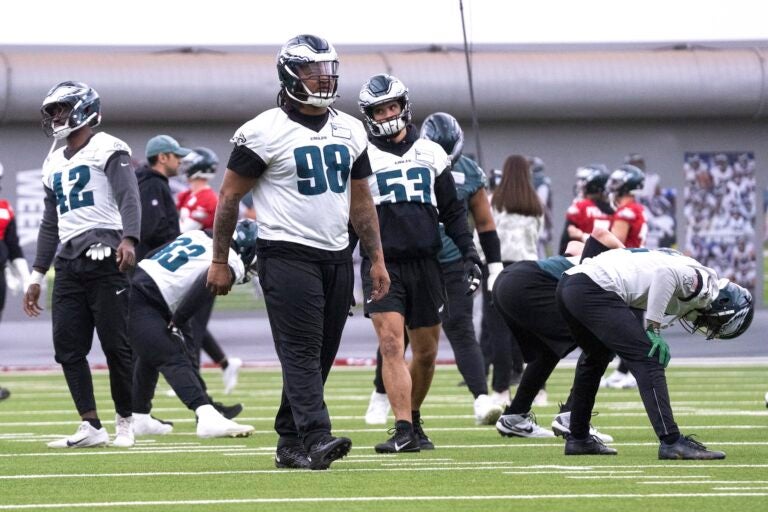 Philadelphia Eagles defensive tackle Jalen Carter