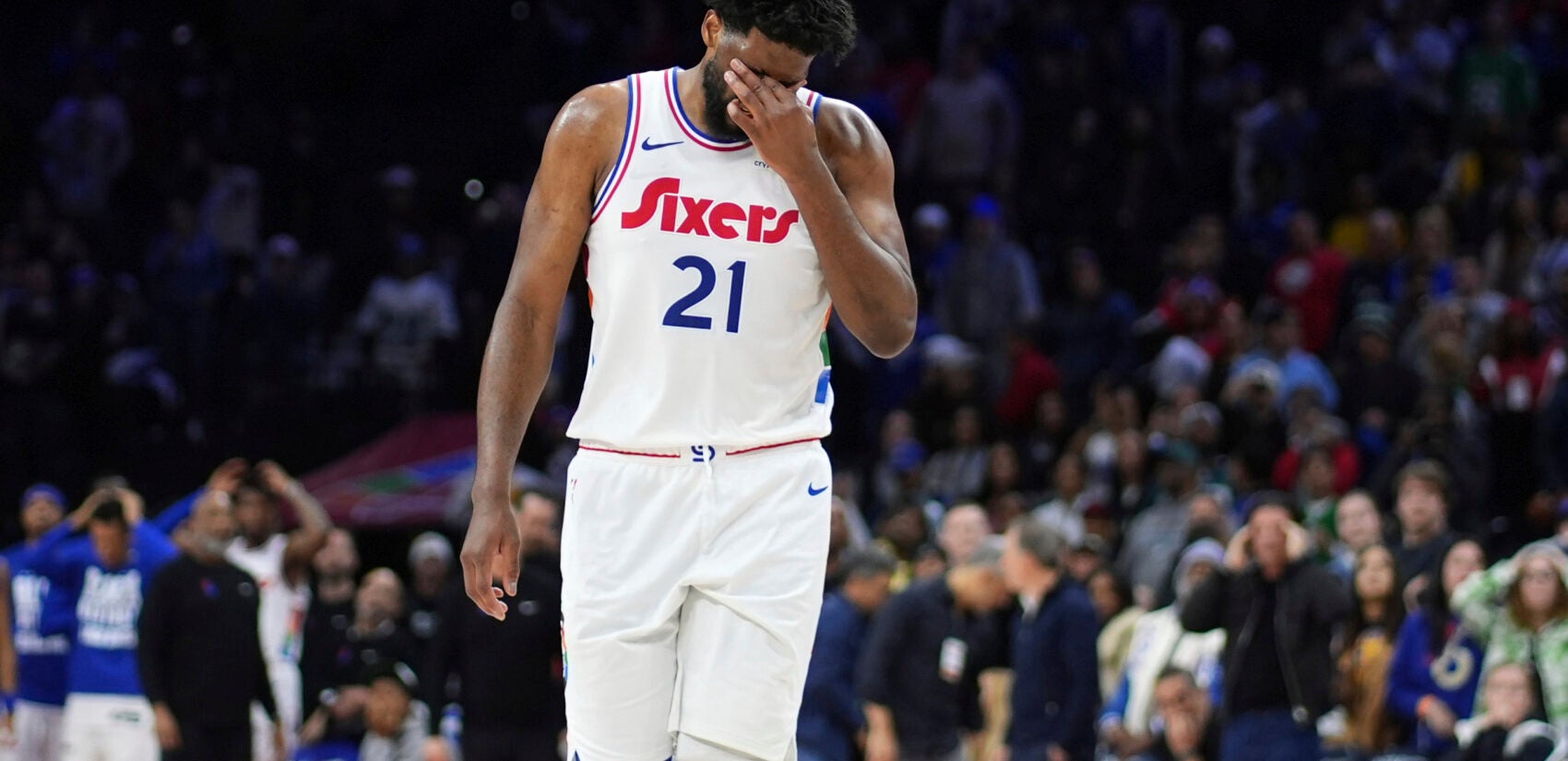 Philadelphia 76ers' Joel Embiid
