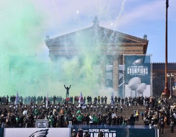 The Philadelphia Eagles Super Bowl victory celebration