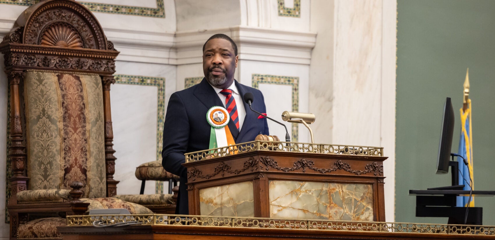 Kenyatta Johnson speaks