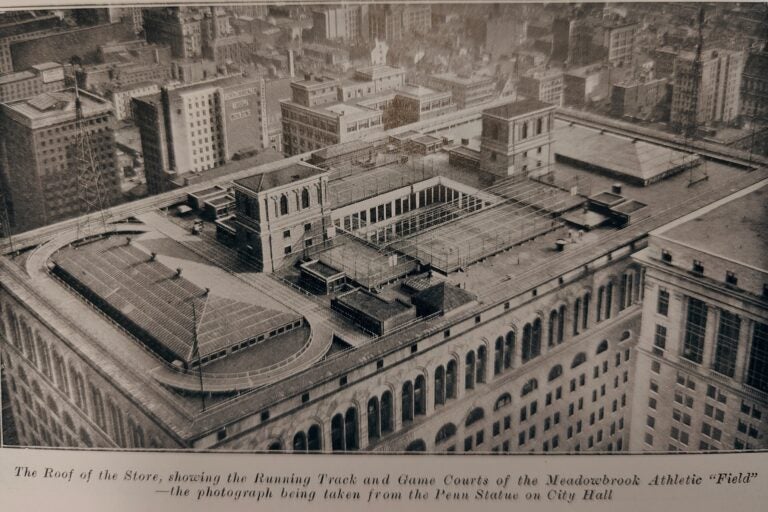 Archial aerial photo of the building