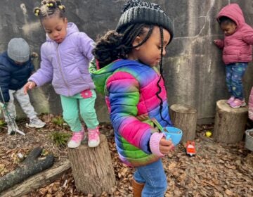 Children play in the Secret Garden