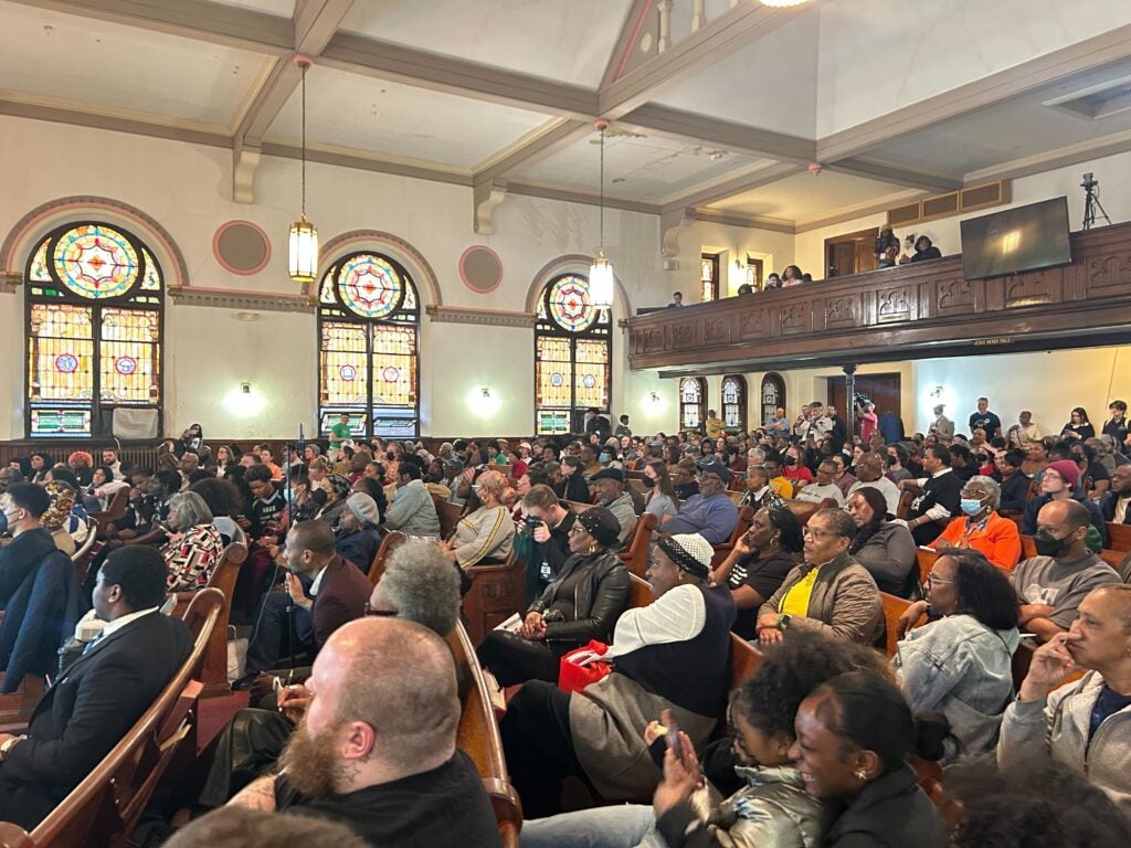 attendees sitting